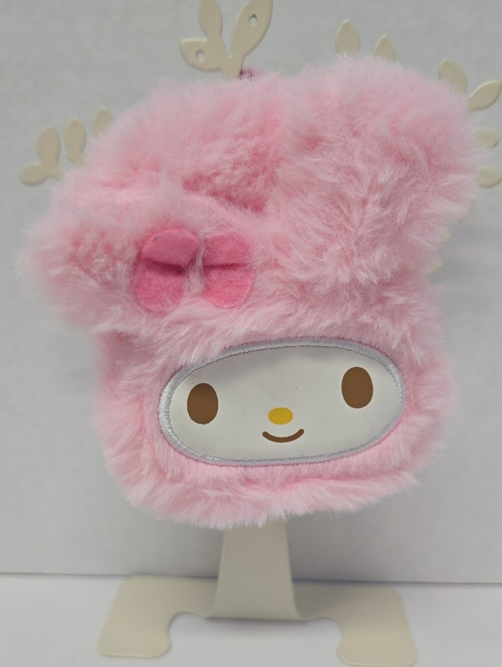 Sanrio 2024 My Melody Plush Mini Backpack Keychain/Bag Charm 3.5" EUC